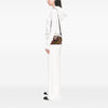 Secondhand Bottega Veneta Nappa Diagonal Stripe Boston Bag