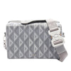 Dior CD Diamond Coated Canvas Lingot 22 Bag Secondhand