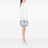 LOEWE Embossed Anagram Leather Repeat T Clutch Secondhand
