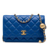 Chanel CC Quilted Lambskin Pearl Crush Wallet On Chain Secondhand