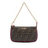Fendi Zucca Spalmati Chain Pochette Secondhand