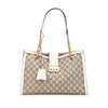 Secondhand Gucci Large GG Supreme Padlock Tote