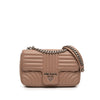 Prada Medium Soft Calf Impunture Diagramme Bag Secondhand
