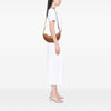 Prada Saffiano Trimmed Re Nylon Demi Lune Satchel Secondhand