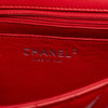 Chanel Mini Rectangular Classic Chevron Patent Single Flap Secondhand