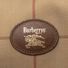 Burberry Vintage Check Canvas Boston Bag Secondhand