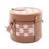Celine Small Triomphe Coated Canvas Tambour Crossbody Secondhand