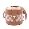 Celine Small Triomphe Coated Canvas Tambour Crossbody Secondhand