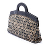 Chanel Jersey Printed Frame Handbag Secondhand