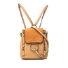 Secondhand Chloé Mini Calfskin and Suede Faye Backpack