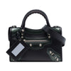 Secondhand Balenciaga Mini Lambskin and Patent Motocross Giant 21 City Satchel