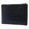 Saint Laurent Croc Embossed Leather Monogram Document Holder Secondhand