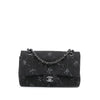 Chanel Medium Classic Printed Denim Double Flap Secondhand