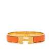 Hermès Narrow Enamel Clic H Bracelet PM Secondhand