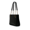 Saint Laurent Medium Chevron Grain De Poudre Tribeca Shopping Tote Secondhand
