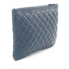 Chanel Medium Quilted Caviar Boy O Case Clutch Secondhand