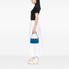 Fendi Pleated Nubuck FF Chain Pochette Secondhand