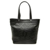 Chanel CC Perforated Lambskin Tote Secondhand