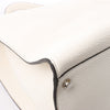 Fendi Peek-a-boo X-light Leather Handbag in White 7VA448 Secondhand