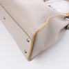 Fendi Peekaboo Regular Leather 2Way Handbag in Gray Secondhand