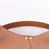 Fendi Peek-a-boo X-light Leather 2 Way Shoulder Bag in Brown Secondhand