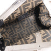 FENDI First Leather x Suede Shoulder bag in Beige 8BP129 Secondhand