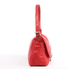 FENDI Mamma Baguette Leather Shoulder bag in Red 26325 Secondhand
