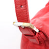 FENDI Mamma Baguette Leather Shoulder bag in Red 26325 Secondhand