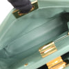 Fendi Peekaboo Mini Leather 2Way Handbag in Green 8BN244 Secondhand