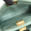 Fendi Peekaboo Mini Leather 2Way Handbag in Green 8BN244 Secondhand