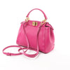 Secondhand Fendi Peekaboo Mini Leather 2Way Handbag in Pink 8BN244
