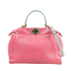 Fendi Peekaboo Mini Leather 2Way Handbag in Pink Secondhand