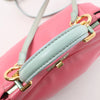 Fendi Peekaboo Mini Leather 2Way Handbag in Pink Secondhand