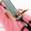 Fendi Peekaboo Mini Leather 2Way Handbag in Pink Secondhand