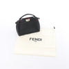 Secondhand Fendi Peekaboo Mini Leather 2Way Handbag in Black 8BN244