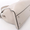 Fendi Peekaboo Regular Leather 2Way Handbag in Light Greige 8BN290 Secondhand
