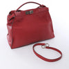 Fendi Peekaboo Large Selleria Leather 2Way Handbag in Red 8BN210 Secondhand