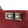 Fendi Peekaboo Large Selleria Leather 2Way Handbag in Red 8BN210 Secondhand