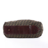 FENDI Zucca Canvas x Leather Travel Bag in Brown Secondhand