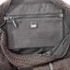Secondhand FENDI Zucchino Canvas x Leather Handbag in Brown 7VS018