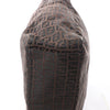 Secondhand FENDI Zucchino Canvas x Leather Handbag in Brown 7VS018