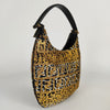 Fendi Hobo handbag in animalier canvas