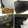 Fendi Hobo handbag in animalier canvas