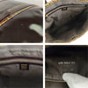 Secondhand Fendi Fendi unisex vintage brown coated canvas handbag - '10s
