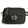 Fendi Camera shoulder bag in black Zucchino canvas