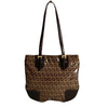 Fendi Zucchino shoulder tote bag in coated canvas