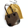 Fendi Zucchino shoulder tote bag in coated canvas