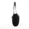 FENDI Suede x Leather Shoulder bag in Black Secondhand