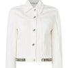 Stella Mc Cartney Logo Stripe Denim Jacket Secondhand