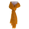 Dior Silk Wool Cannage Stole Iridescent Orange Secondhand